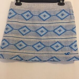 Hollister Aztec Print Mini Skirt